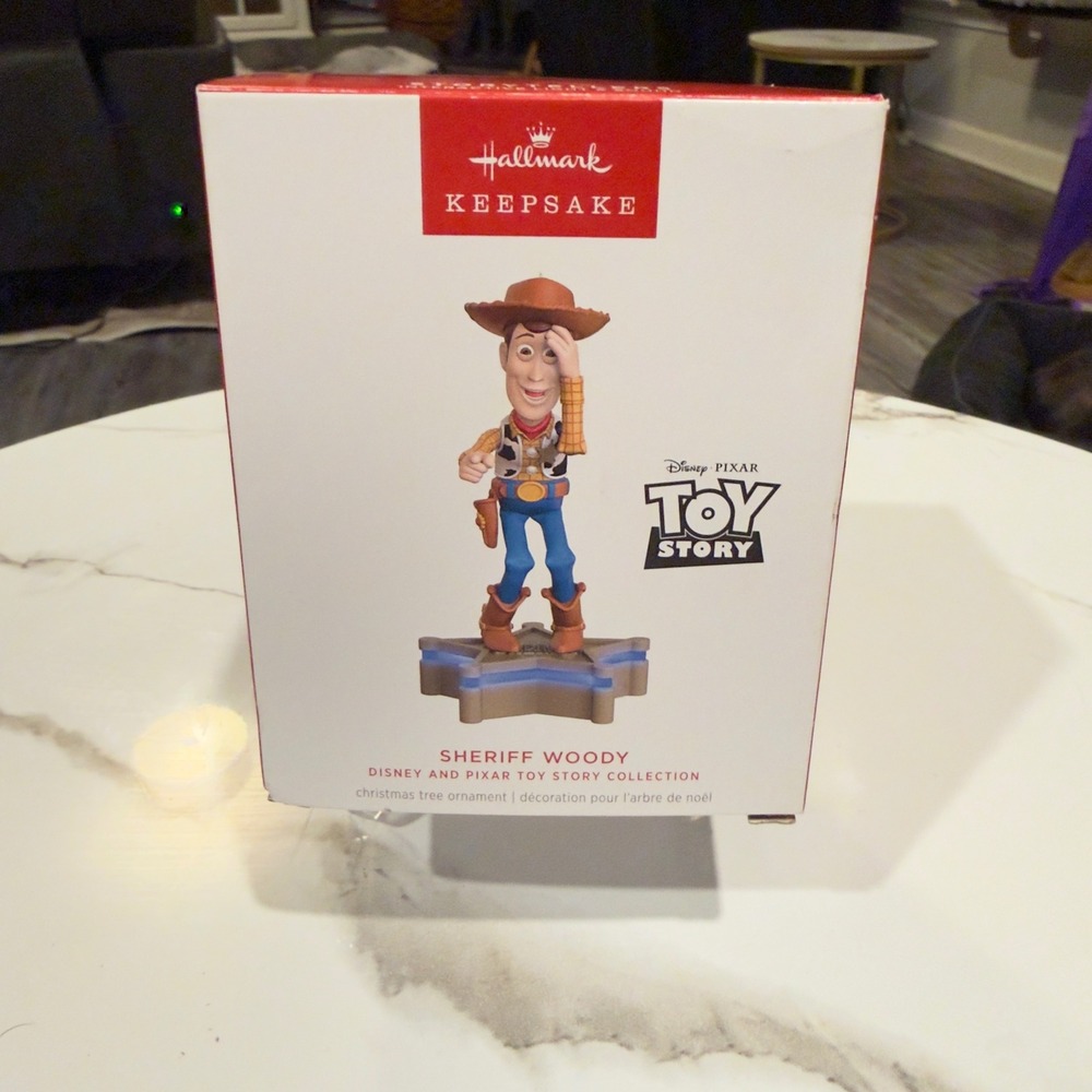 Hallmark‎ Keepsake Toy Story Sheriff Woody Storytellers Light Sound Ornament